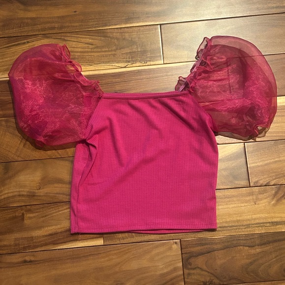Altar'd State Pink Crop Top - Picture 4 of 5